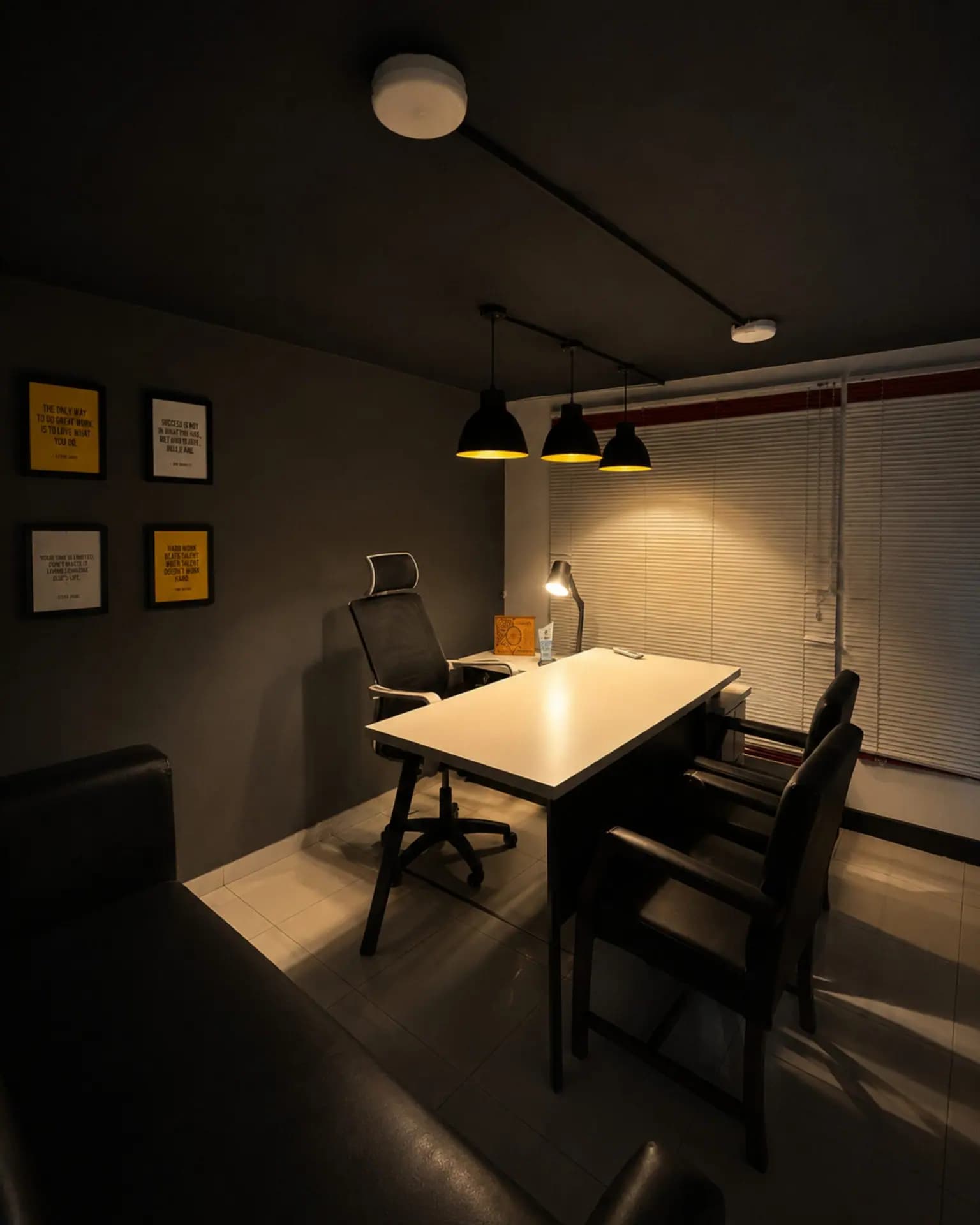 The meeting room