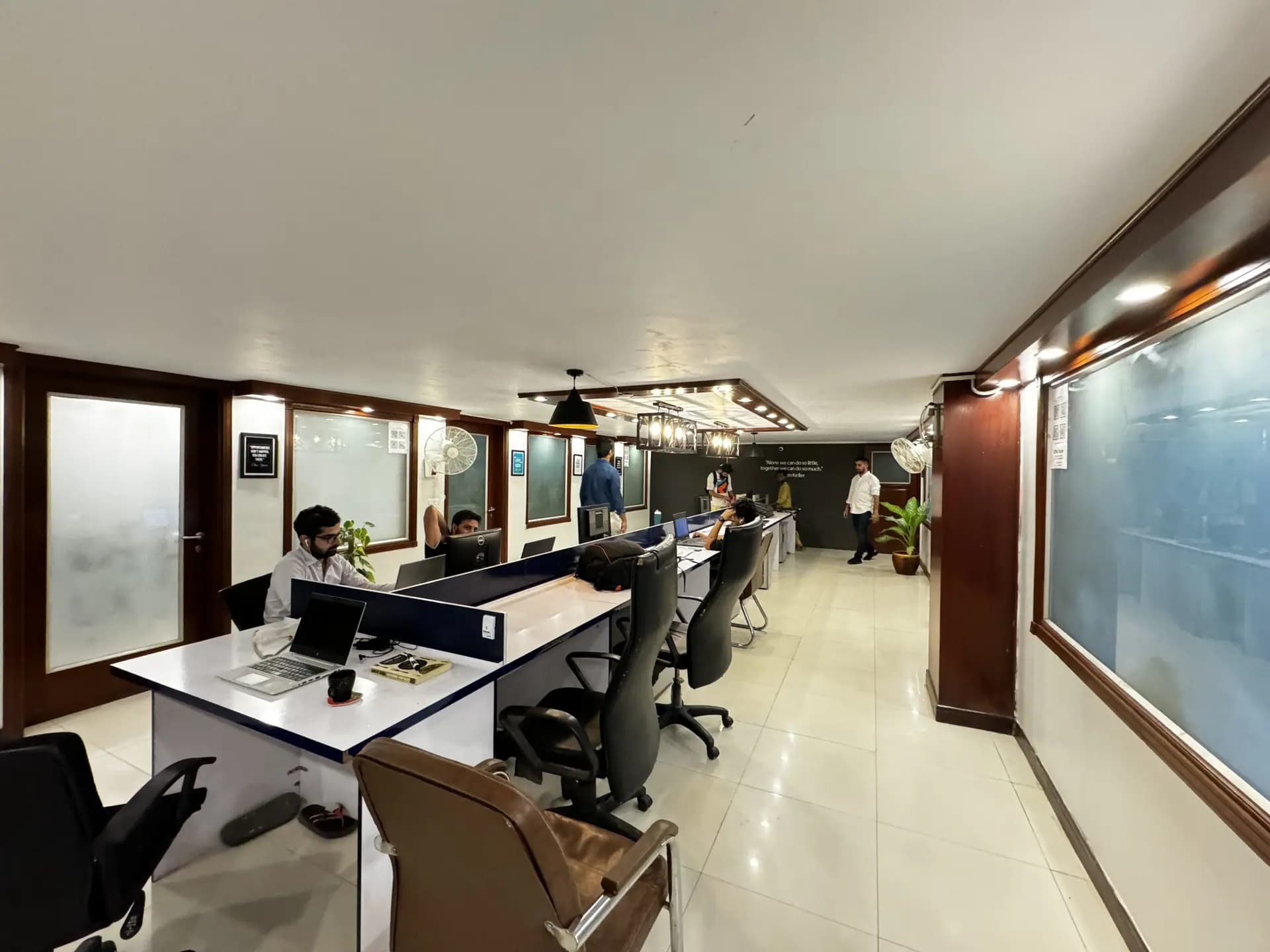 Suite 607 workspace